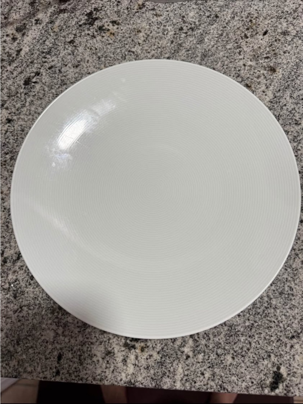 Rosenthal Thomas White Textured Ceramic Dinner Plate - Home Dining